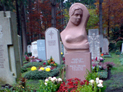 Grab der Schriftstellerin Karin Struck auf dem Münchner Waldfriedhof